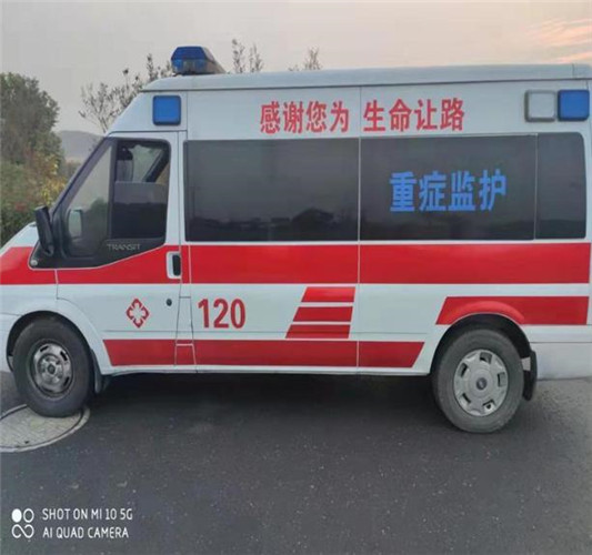 托克托救护车出租服务案例3